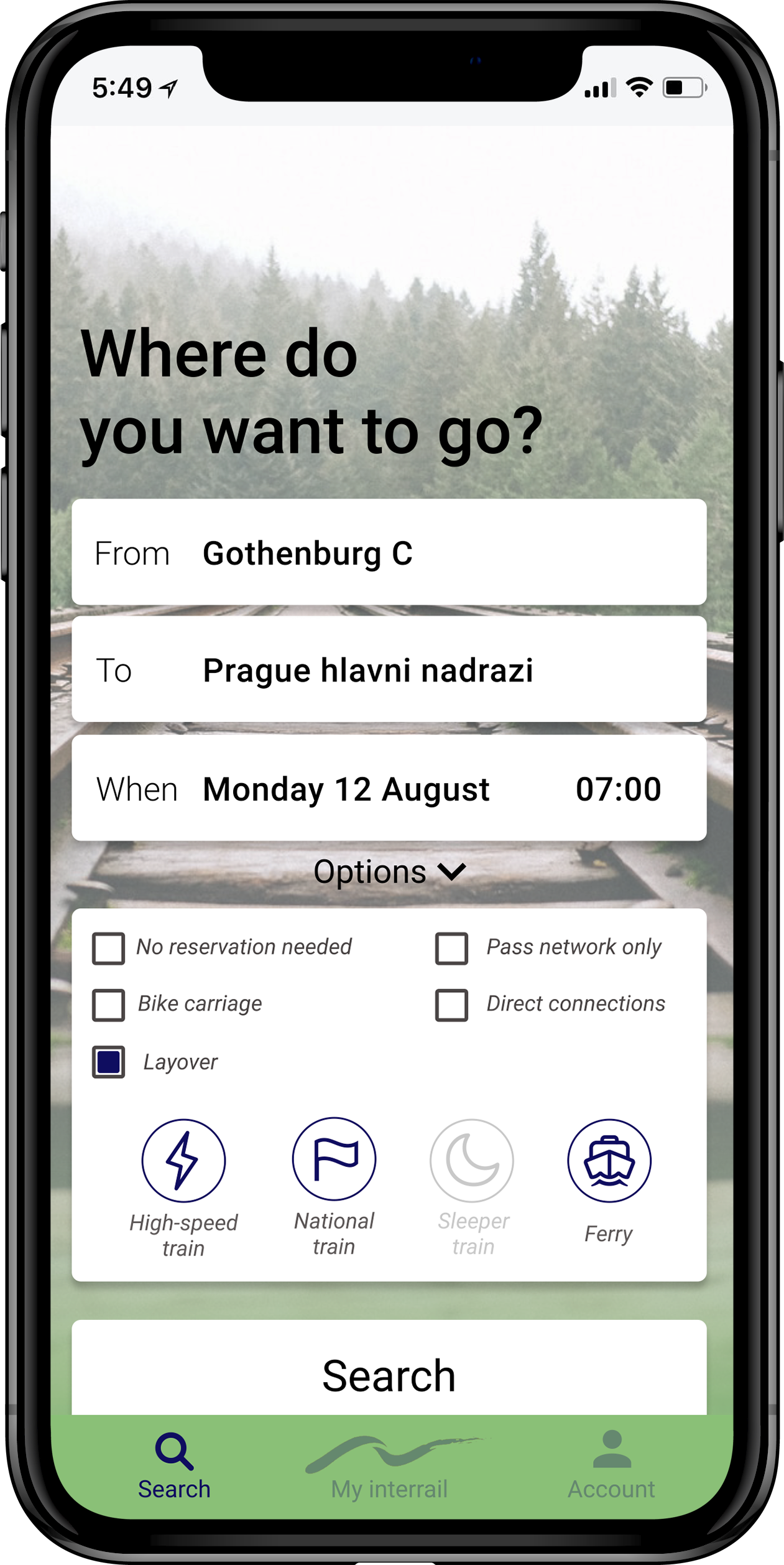 interrail app