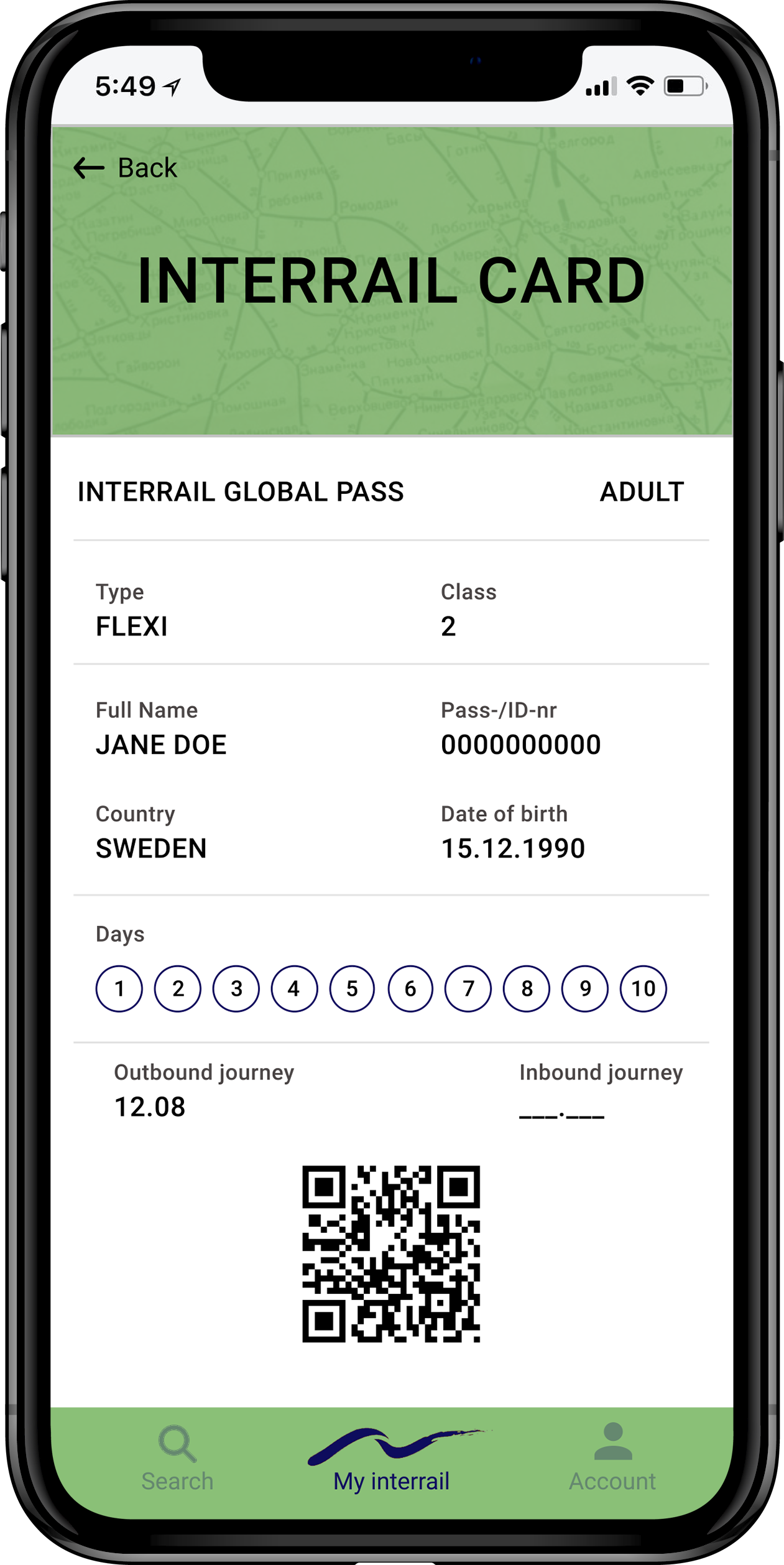 interrail app